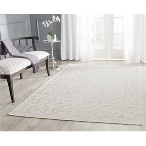 Safavieh Dhurries Beige Contemporary Rug - 3' x 5'