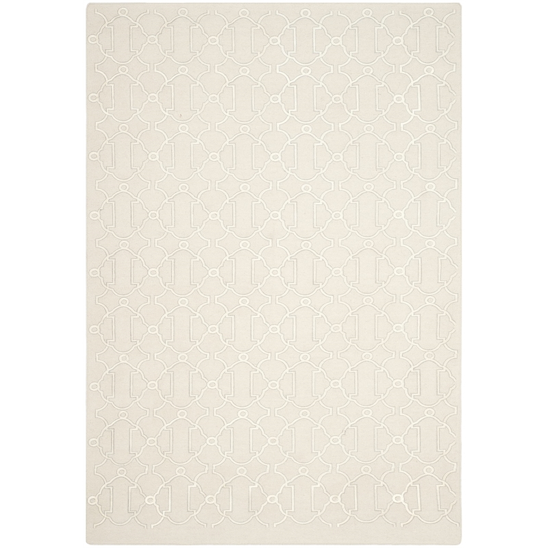 Safavieh Dhurries Beige Contemporary Rug - 6' x 9'