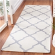Safavieh Dhurries Ivory Contemporary Rug - 2'6