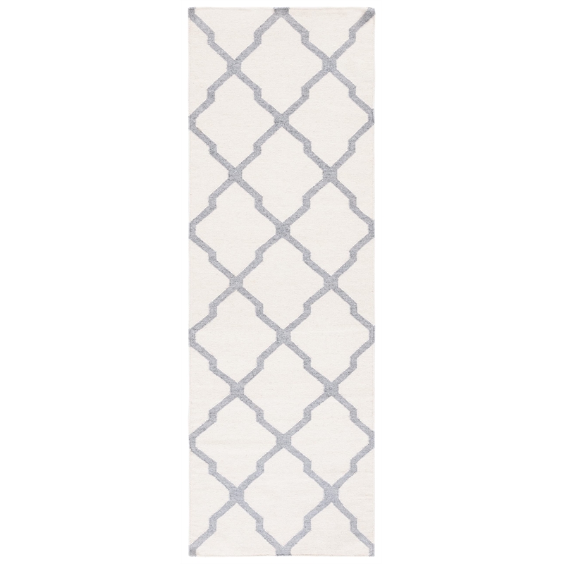 Safavieh Dhurries Ivory Contemporary Rug - 2'6