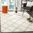 Safavieh Dhurries Ivory Contemporary Rug - Square 6'