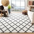 Safavieh Dhurries Ivory Contemporary Rug - 8' x 10'