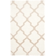 Safavieh Dhurries Ivory Contemporary Rug - 3' x 5'