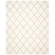 Safavieh Dhurries Ivory Contemporary Rug - 8' x 10'