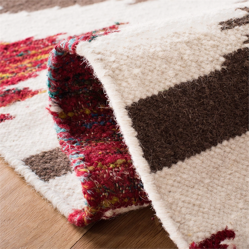 Safavieh Dhurries  Contemporary Rug - 2'6