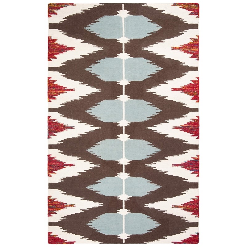 Safavieh Dhurries  Contemporary Rug - 3' x 5'