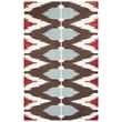 Safavieh Dhurries  Contemporary Rug - 6' x 9'