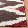 Safavieh Dhurries  Contemporary Rug - 6' x 9'
