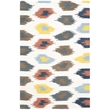 Safavieh Dhurries Ivory Contemporary Rug - 4' x 6'
