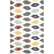 Safavieh Dhurries Ivory Contemporary Rug - 5' x 8'