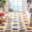 Safavieh Dhurries Ivory Contemporary Rug - 8' x 10'