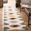 Safavieh Dhurries Ivory Contemporary Rug - Square 6'