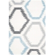 Safavieh Dhurries Ivory Contemporary Rug - 4' x 6'