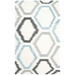 Safavieh Dhurries Ivory Contemporary Rug - 5' x 8'