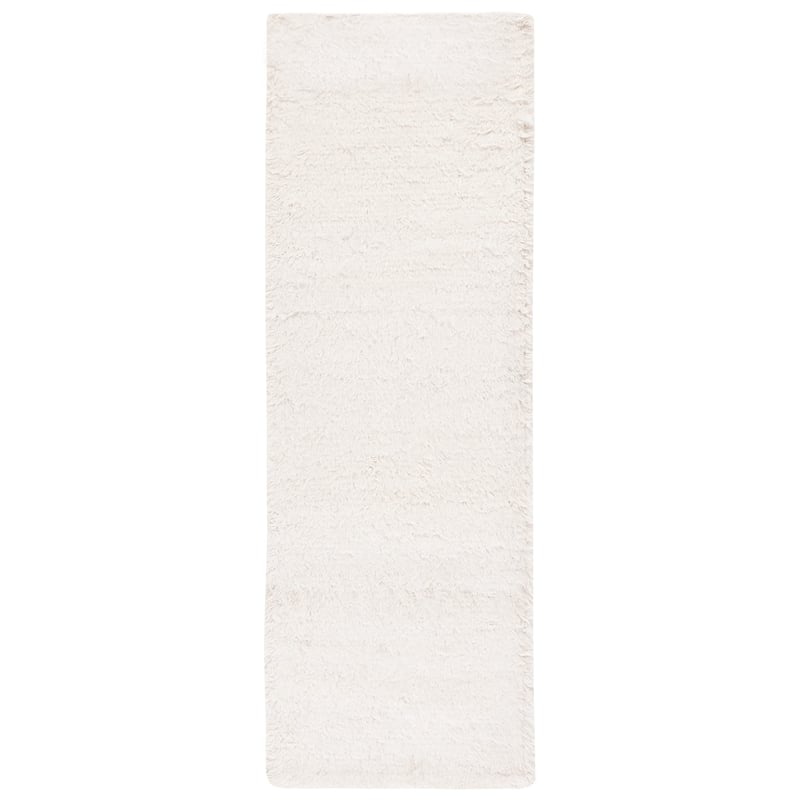 Safavieh Flokati Ivory Shag Rug - Runner 2'3