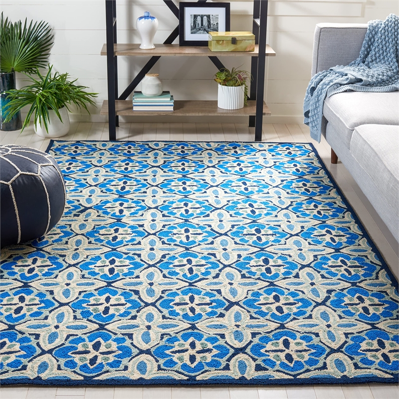 Safavieh Four Seasons Blue Indoor Rug - 8' x 10'