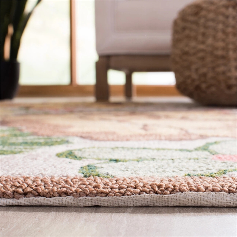 Safavieh Four Seasons Ivory Indoor Rug - Round 6'