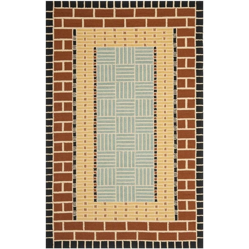 Safavieh Four Seasons Brown Indoor Rug - 5' x 8'