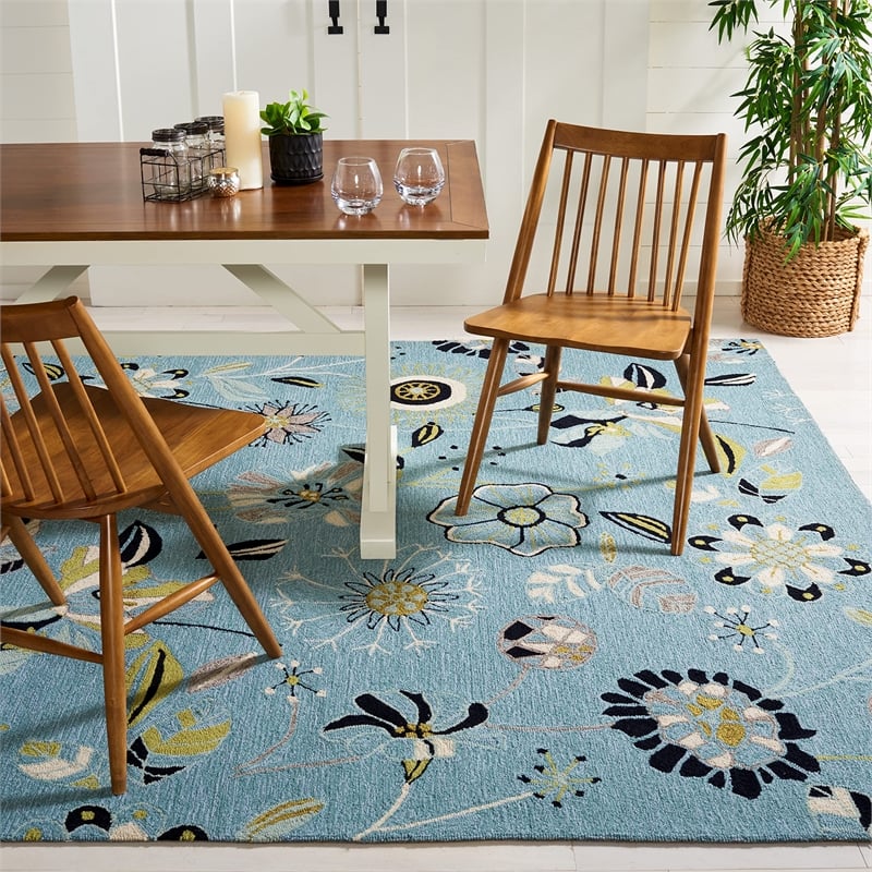 Safavieh Four Seasons Blue Indoor Rug - 8' x 10'