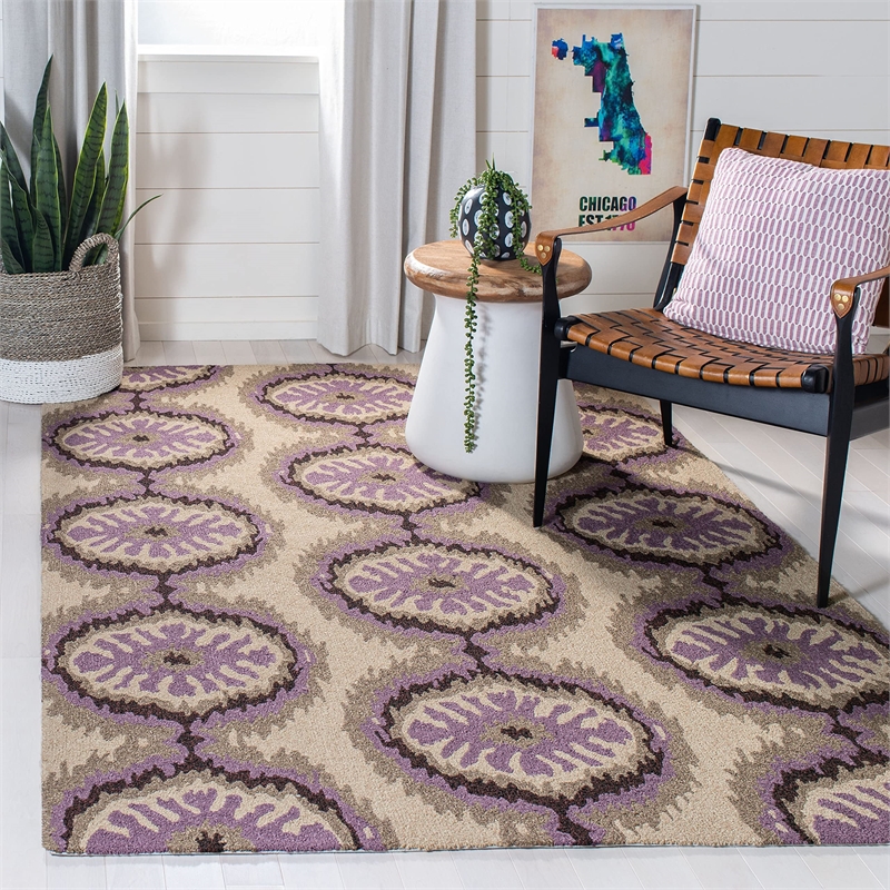 Safavieh Four Seasons Beige Indoor Rug - Runner 2'3