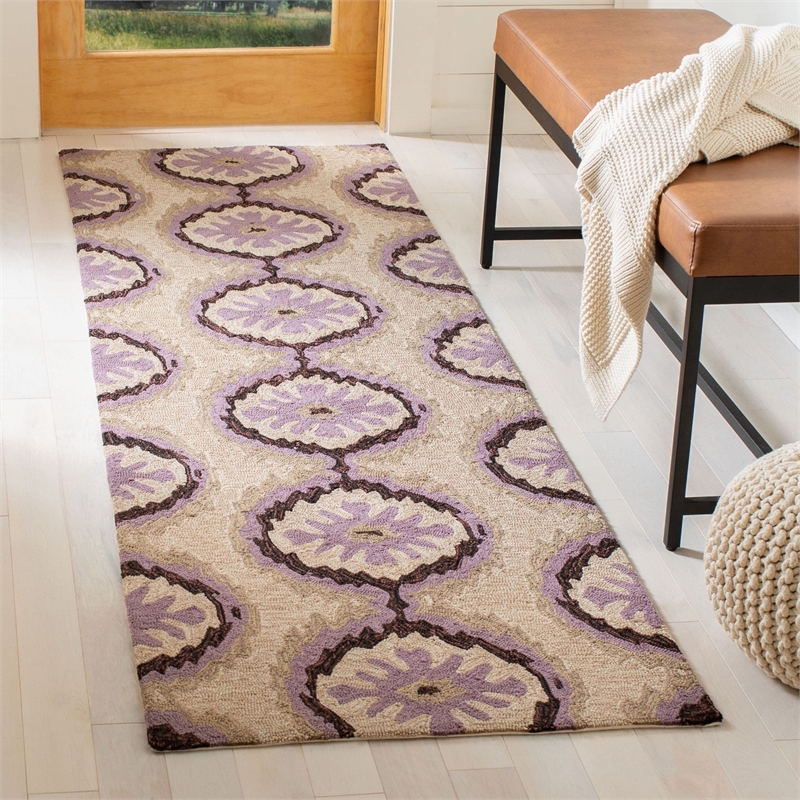 Safavieh Four Seasons Beige Indoor Rug - Runner 2'3