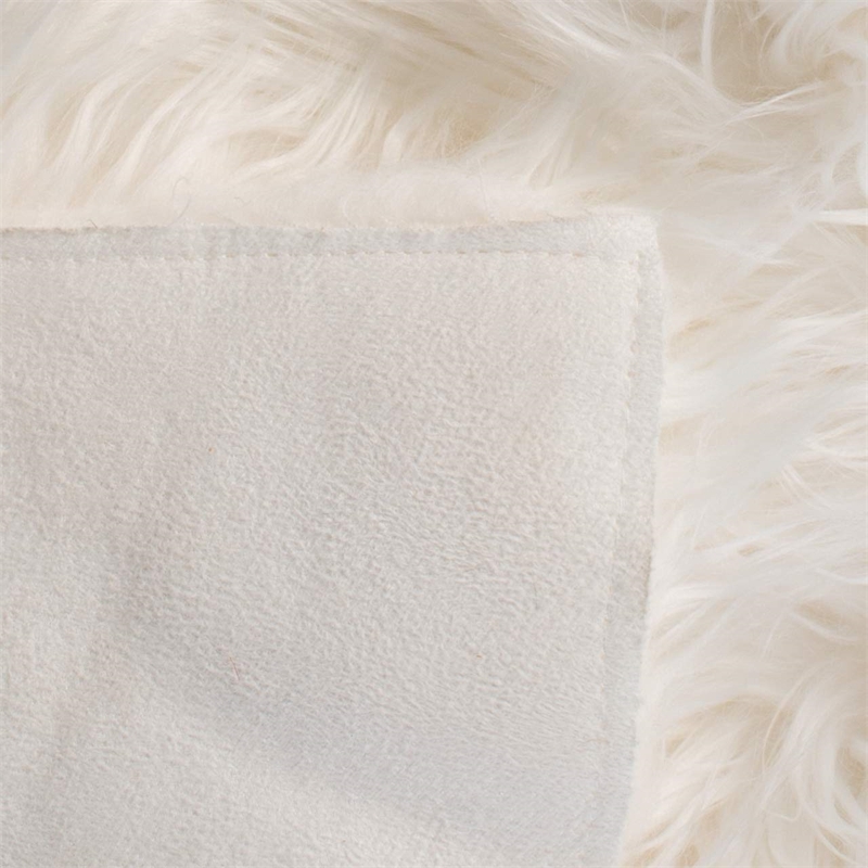 Safavieh Faux Sheep Skin Ivory Shag Rug - Runner 2'6