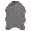 Safavieh Faux Sheep Skin Grey Shag Rug - 2' x 3'