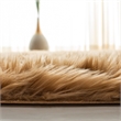 Safavieh Faux Sheep Skin Camel Shag Rug - 3' x 5'