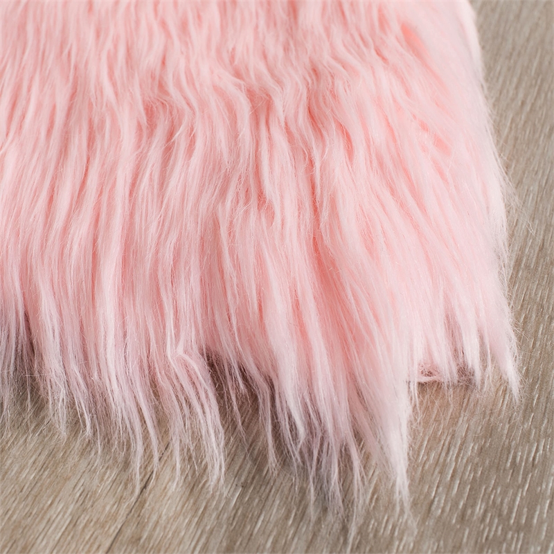Safavieh Faux Sheep Skin Pink Shag Rug - 2'6