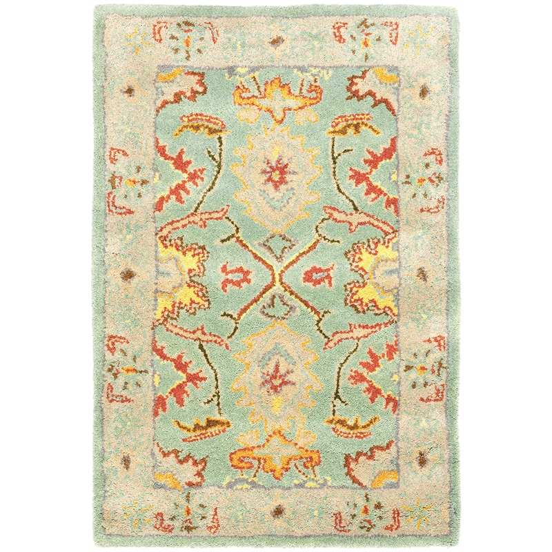 Safavieh Heritage Light Blue Traditional Rug - Round 9'