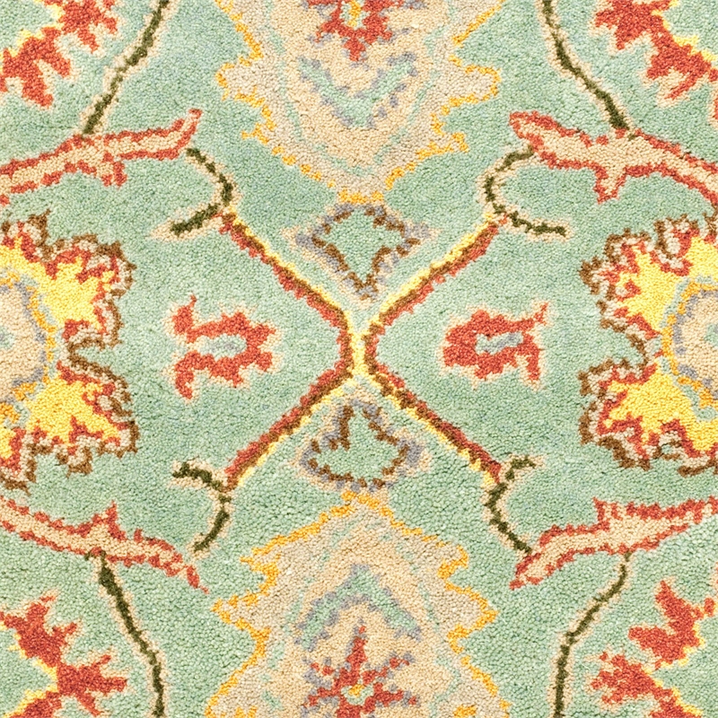 Safavieh Heritage Light Blue Traditional Rug - Round 9'