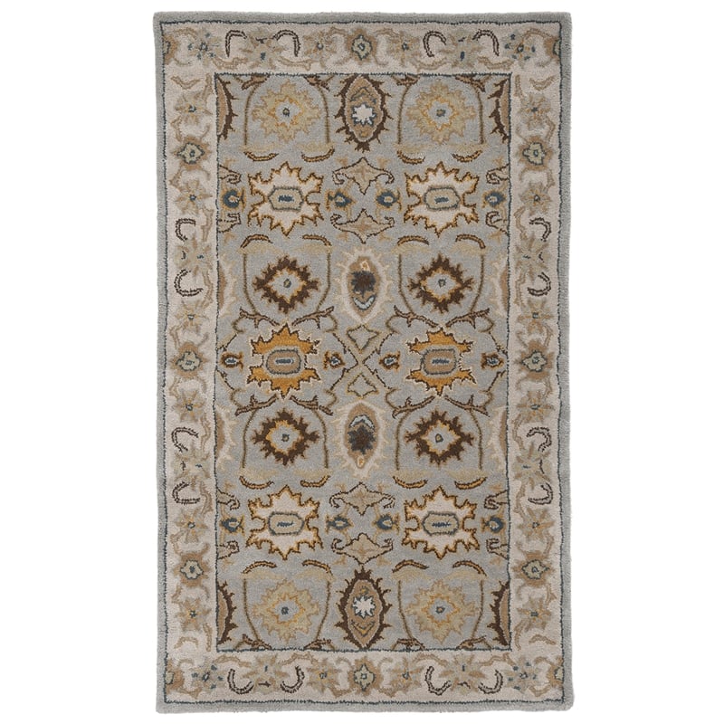 Safavieh Heritage Light Grey Traditional Rug - 3' x 5'