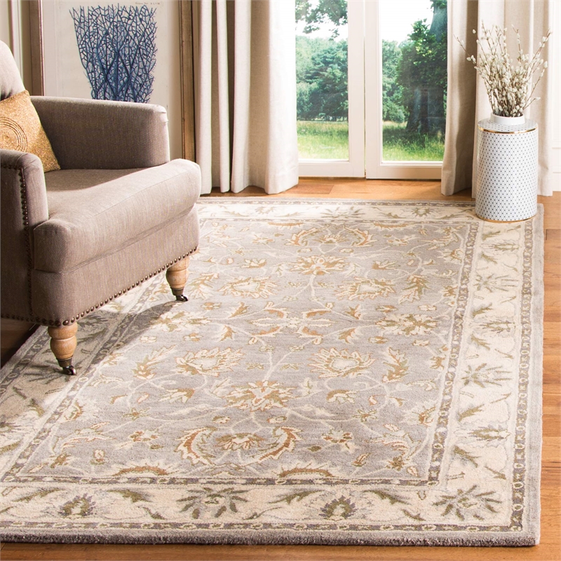 Safavieh Heritage Grey Traditional Rug - 5' x 8'