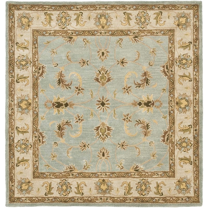 Safavieh Heritage Light Blue Traditional Rug - Square 4'