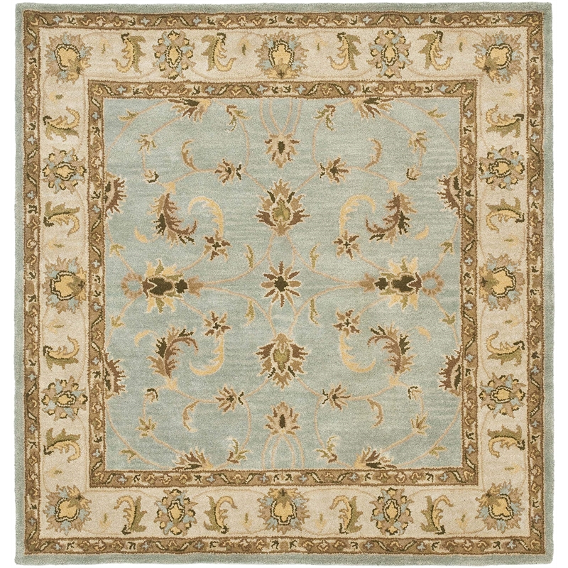 Safavieh Heritage Light Blue Traditional Rug - Square 8'