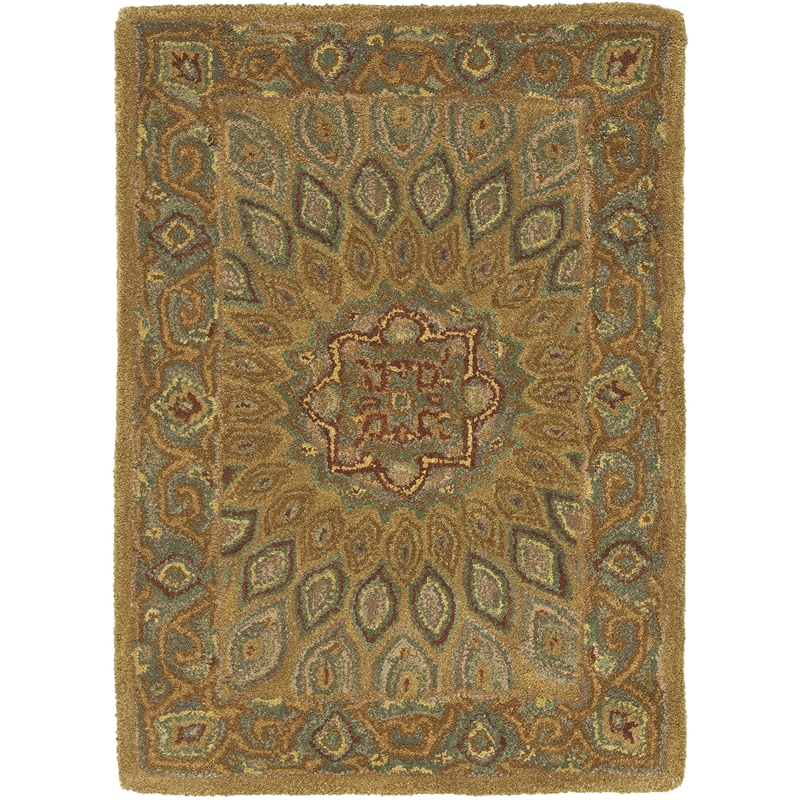 Safavieh Heritage Light Brown Traditional Rug - Square 4'