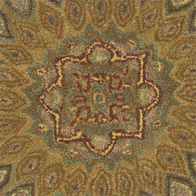 Safavieh Heritage Light Brown Traditional Rug - Square 4'