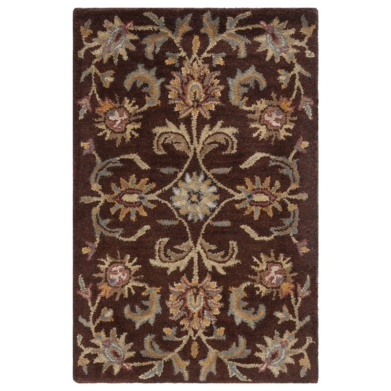 Safavieh Heritage Brown Traditional Rug - 2' x 3'