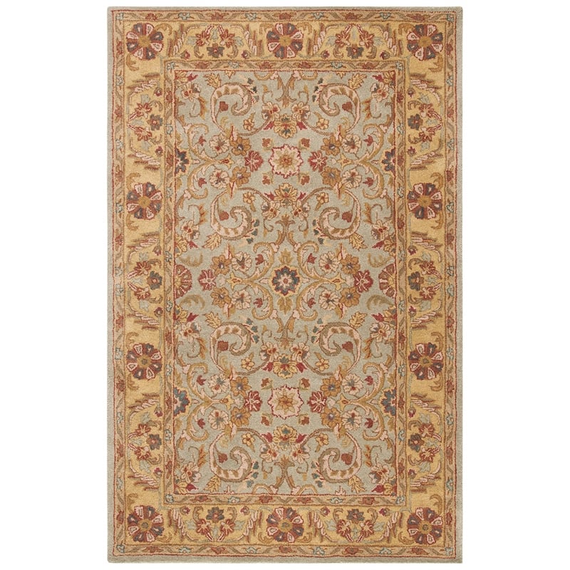 Safavieh Heritage Green Traditional Rug - 3' x 5'