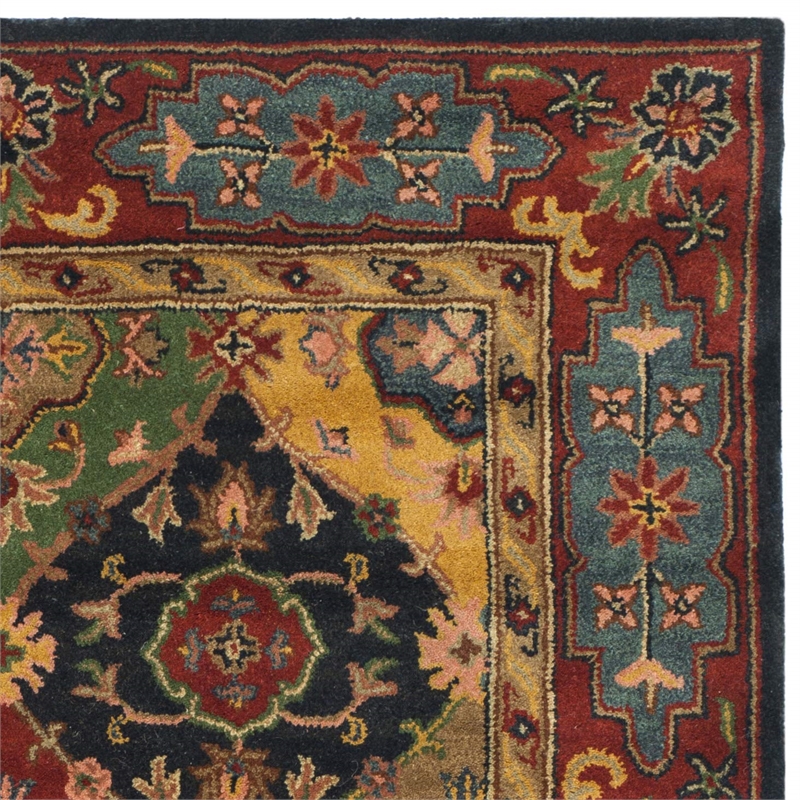 Safavieh Heritage Red Traditional Rug - 6' x 9'