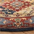 Safavieh Heritage Red Traditional Rug - Round 3'6