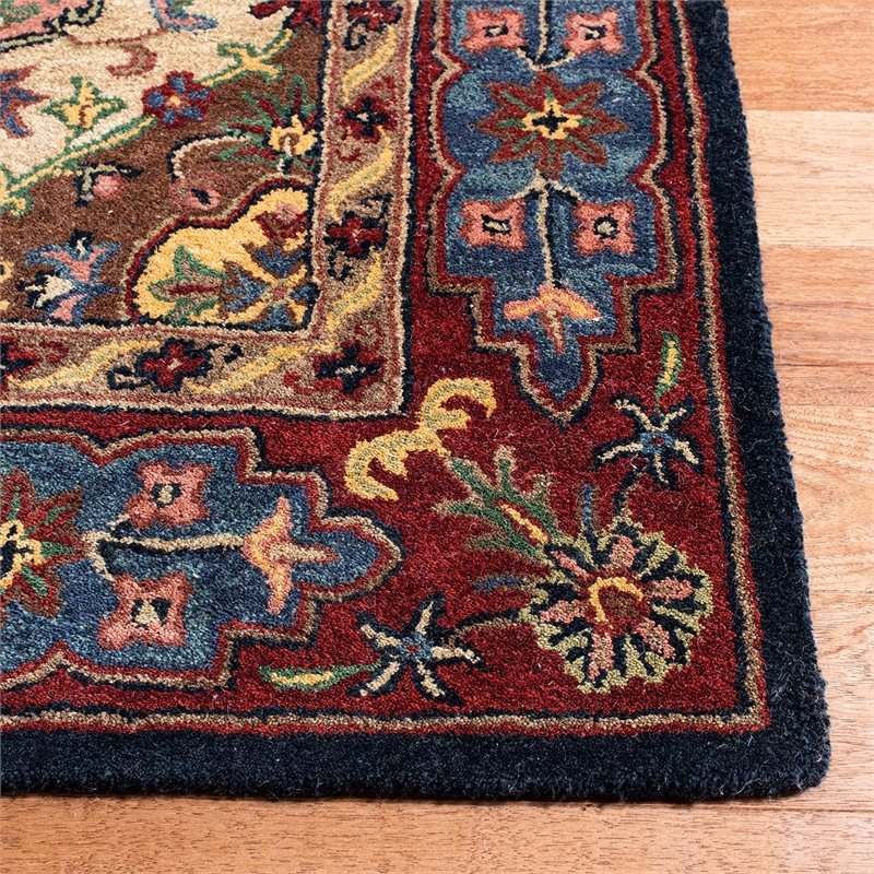 Safavieh Heritage Red Traditional Rug - Runner 2'3