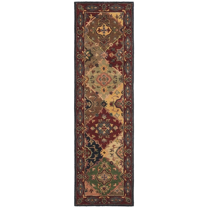 Safavieh Heritage Red Traditional Rug - Runner 2'3