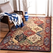 Safavieh Heritage Red Traditional Rug - Square 4'
