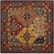 Safavieh Heritage Red Traditional Rug - Square 4'