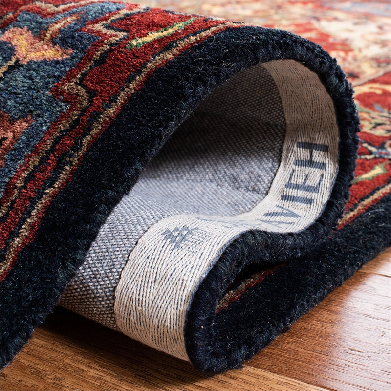 Safavieh Heritage Red Traditional Rug - Square 4'