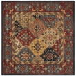 Safavieh Heritage Red Traditional Rug - Square 6'