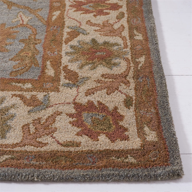 Safavieh Heritage Light Blue Traditional Rug - Square 6'