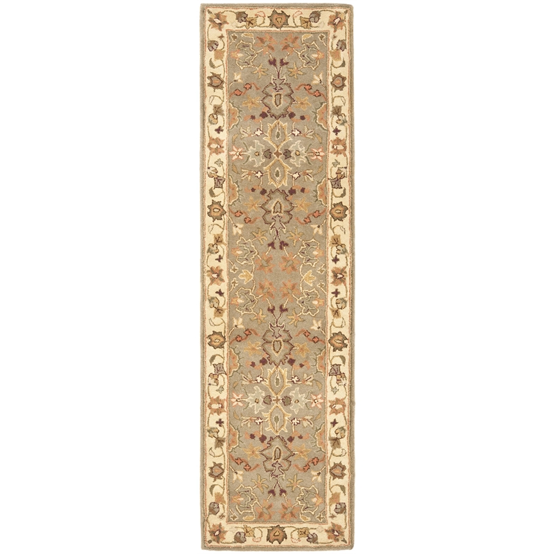 Safavieh Heritage Light Green Traditional Rug - Runner 2'3