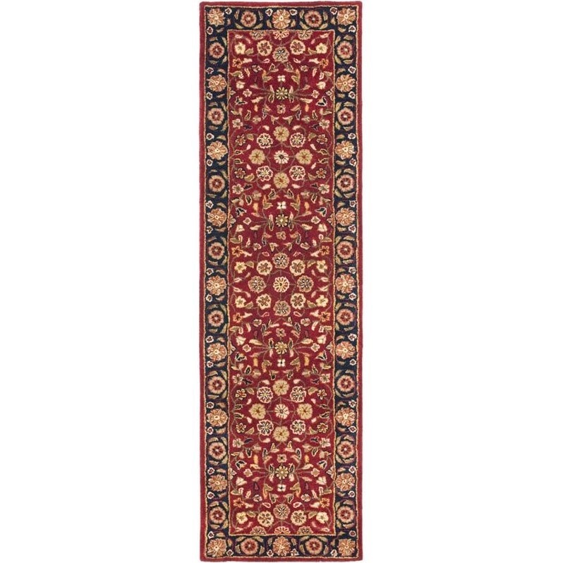 Safavieh Heritage Red Traditional Rug Runner 2'3" x 12' Cymax Business